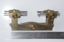 ruler clockmaker's depthing tool for sale