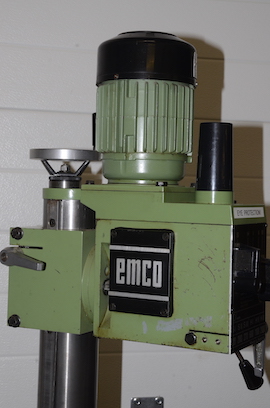 left view Emco FB2 U2 vertical milling machine for sale