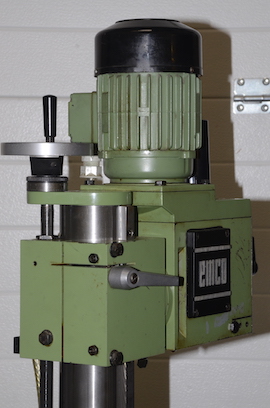 table2 view Emco FB2 U2 vertical milling machine for sale