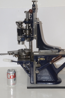 size Swiss Hauser Type 33B mini milling machine vertical & horizonal for sale
