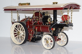 right Maxwell Hemmens 1" Burrell Showmans live steam traction engine for sale