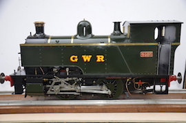 main view 1101 Class GWR live steam dock tank 040 loco for sale