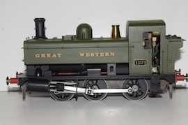 side 1366 G1 0-6-0 Pannier tank loco gauge 1 live steam for sale