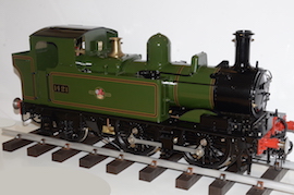 5" GWR 14xx 0-4-2 Silver Crest live steam loco locomotive for sale