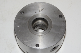 label Myford Super 7 ML7 Burnerd 4" 3 jaw self centering lathe chuck for sale