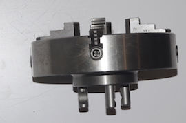 side Bunerd 8" 4 jaw independent slim body lathe chuck D1-3 camlock for sale