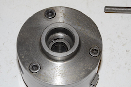 back 100mm toolmex byson 4 jaw self centering myford lathe chuck for sale