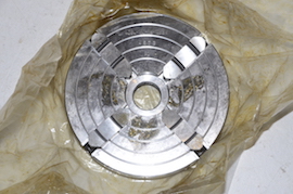face New Toolmex byson 4 jaw 6" independent chuck lathe chuck Myford for sale.