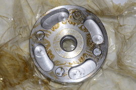 number New Toolmex byson 4 jaw 6" independent chuck lathe chuck Myford for sale.