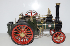 right view Taylor Hemmens Allchin 3/4" live steam traction engine for sale