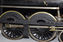 wheels view Antique vintage 1928 3.5 live steam loco locomotive  LNWR Atlantic 442 Bowen Cook George Whale for sale