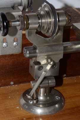 head B.T.M. watchmaker's lathe by ROF BTM  E.H.Jones Ltd for sale