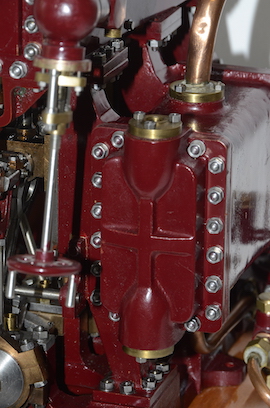 cover J.G.S. Clarke O.B. Bolton triple expansion live steam engine for sale. Reeves