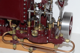pump J.G.S. Clarke O.B. Bolton triple expansion live steam engine for sale. Reeves