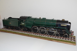 right 3.5" Britannia 4-6-2 live steam loco LBSC for sale