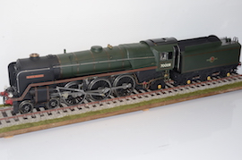 3.5" Britannia 4-6-2 live steam loco LBSC for sale western steam boiler Helen Verrall