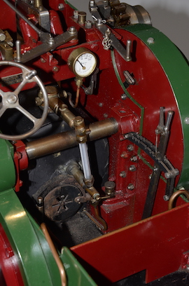gauge 2" Durham & North Yorksire live steam traction engine for sale John Haining