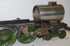 Hielan Lassie 3.5" 4-6-2 A1 Pacific live steam loco LBSC for sale right view