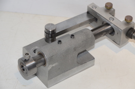side Keyway slotting tool, lever action for Myford lathe cross slide for sale.