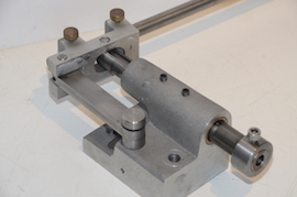 back Keyway slotting tool, lever action for Myford lathe cross slide for sale.