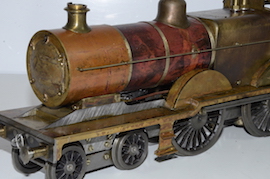 smokebox G1 gauge 4-4-0 2P LMS Derby live steam loco for sale