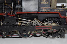 main G1 4-2-0 La Belgique 604 live steam loco for sale Flaman boiler The Camel French Est railway 