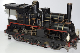 main G1 4-2-0 La Belgique 604 live steam loco for sale Flaman boiler The Camel French Est railway 