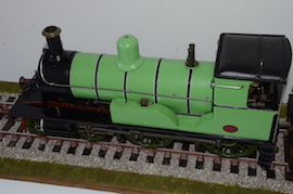 main 3.5" 4-4-0 Highland Railway Loch Class 131 Loch Shin live steam loco for sale. Dubs & Co. David Jones.