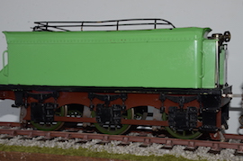 tender 3.5" 4-4-0 Highland Railway Loch Class 131 Loch Shin live steam loco for sale. Dubs & Co. David Jones.