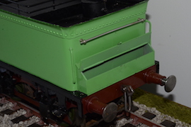 toolbox 3.5" 4-4-0 Highland Railway Loch Class 131 Loch Shin live steam loco for sale. Dubs & Co. David Jones.