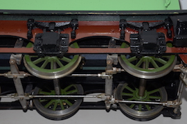 brake 3.5" 4-4-0 Highland Railway Loch Class 131 Loch Shin live steam loco for sale. Dubs & Co. David Jones.