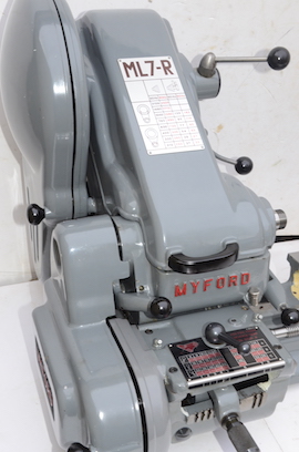 front view Myford ML7R B gearbox lathe for sale KR136994