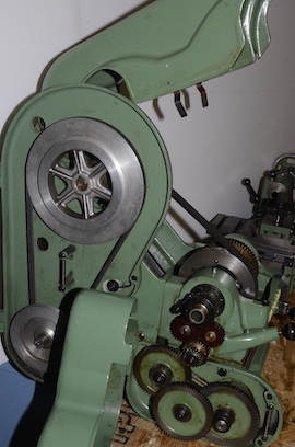 gear Myford ML7R Super 7 lathe for sale KR147284