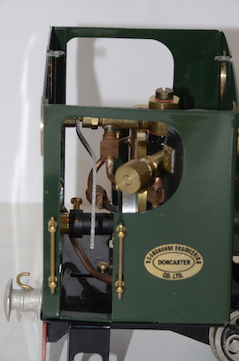 control Gauge 1 Roundhouse Bertie 0-4-0 live steam tank loco 16mm on 32mm track for sale.