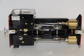 under Gauge 1 Roundhouse Bertie 0-4-0 live steam tank loco 16mm on 32mm track for sale.