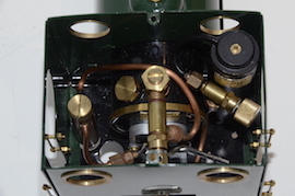 top Gauge 1 Roundhouse Bertie 0-4-0 live steam tank loco 16mm on 32mm track for sale.