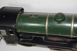 top view Vintage vintage 3.5" live steam loco locomotive  LBSC Roedean Schools 4-4-0 for sale