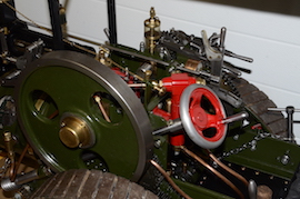 flywheel 4" Ruston Proctor traction engine live steam for sale