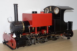 left 5" Simplex live steam 0-6-0 tank loco for sale