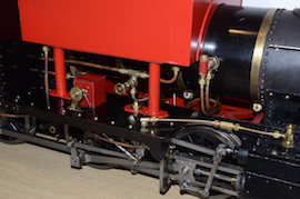 running 5" Simplex live steam 0-6-0 tank loco for sale