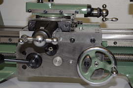 apron Myford Super 7B lathe with gearbox, power cross feed, & Induction Hardened bedways, for sale