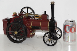 scale Accucraft Maxitrak 3/4" Allchin live steam traction engine for sale