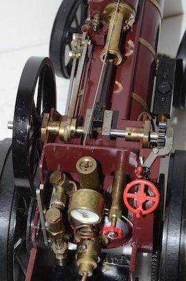 motion Accucraft Maxitrak 3/4" Allchin live steam traction engine for sale