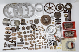 main 1.5" Allchin live steam traction engine Castings & boiler kit for sale W.J. Hughes Reeves.
