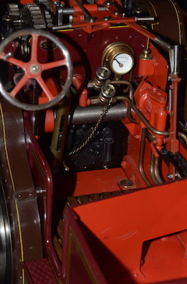 steering 1.5" Royal Chester Allchin live steam traction engine for sale