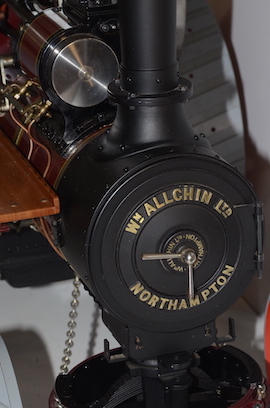 wheel 1.5" Royal Chester Allchin live steam traction engine for sale