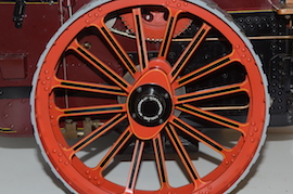 side 1.5" Royal Chester Allchin live steam traction engine for sale