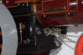 water 1.5" Royal Chester Allchin live steam traction engine for sale