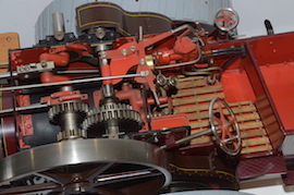 floor 1.5" Royal Chester Allchin live steam traction engine for sale