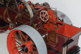 tender 1.5" Royal Chester Allchin live steam traction engine for sale